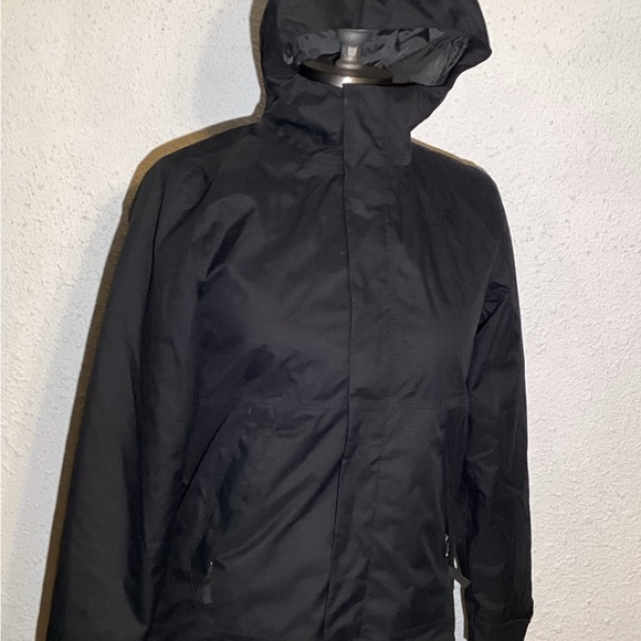 THE NORTH FACE Boys Black Dryvent 2 Layer Hoodie Zip Jacket Size 10/12 - Picture 3 of 10